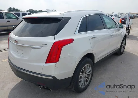 2017 Cadillac Xt5 Luxury из США, поврежденный, VIN 1GYKNBRS0HZ137077
